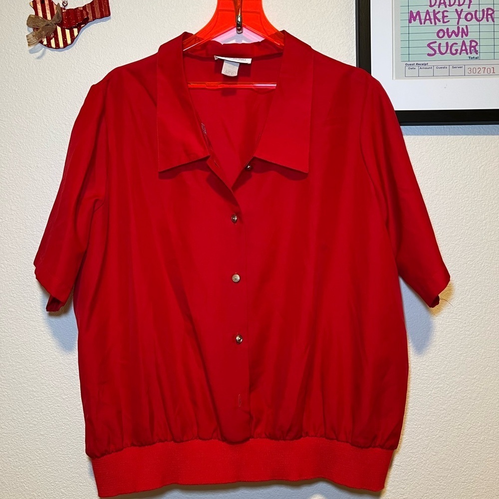 Red Women's Top